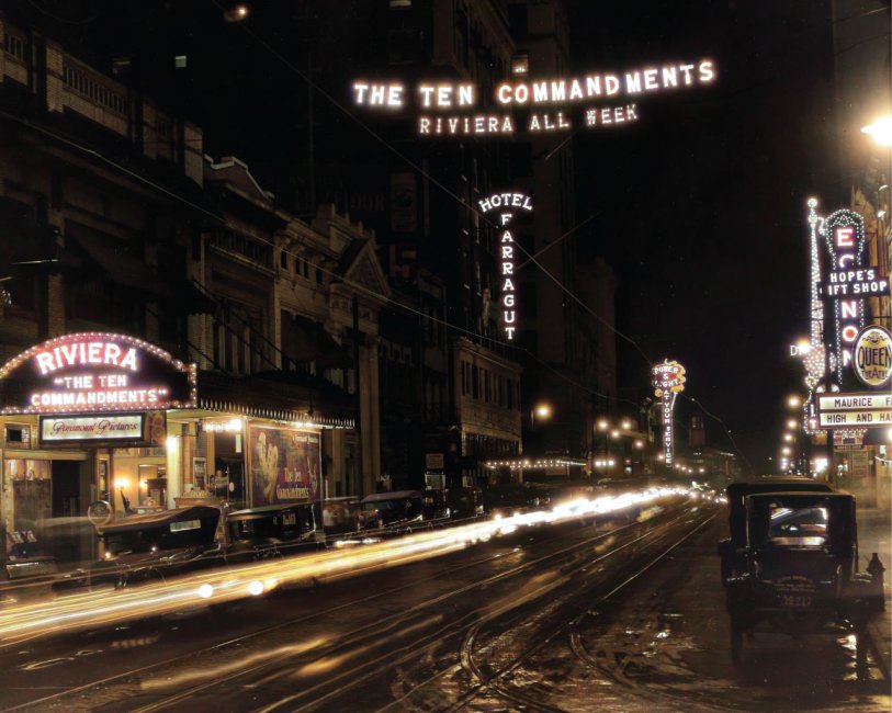 Photograph by Thompson Brothers [colorized].