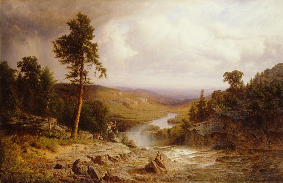 Alexander H. Wyant, 1866, oil on canvas