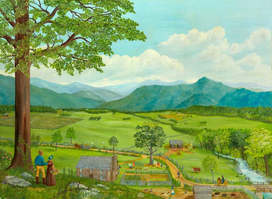 W. Russell Briscoe, 1971, oil on canvas