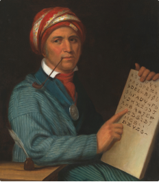 Sequoyah by Henry Inman, 1830