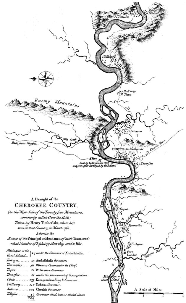 A draught of the Cherokee Country